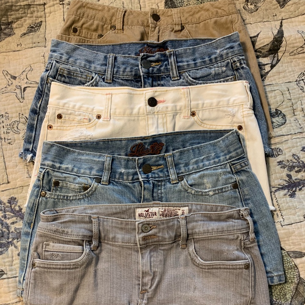 Hollister, tilt, lilu skirts